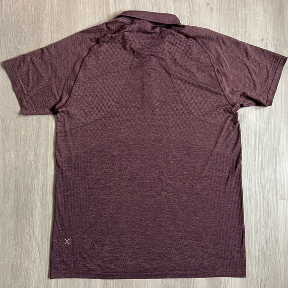 lululemon athletica Burgundy Polo Shirt - Picture 2 of 6